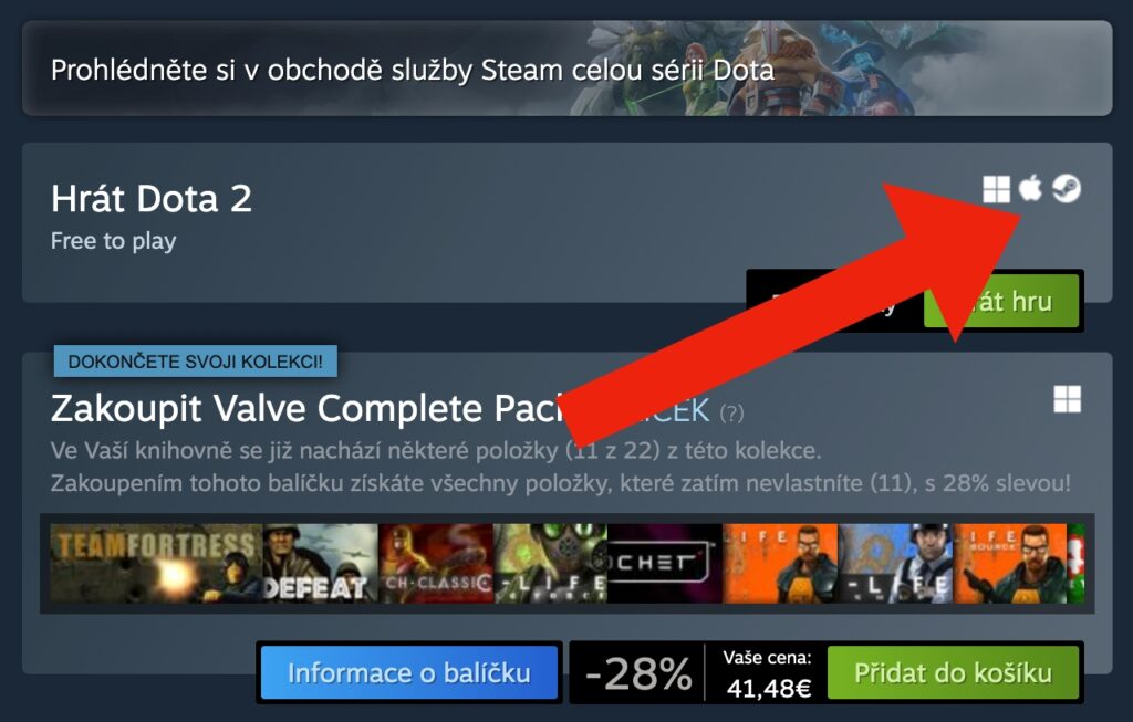 Steam na MacBook