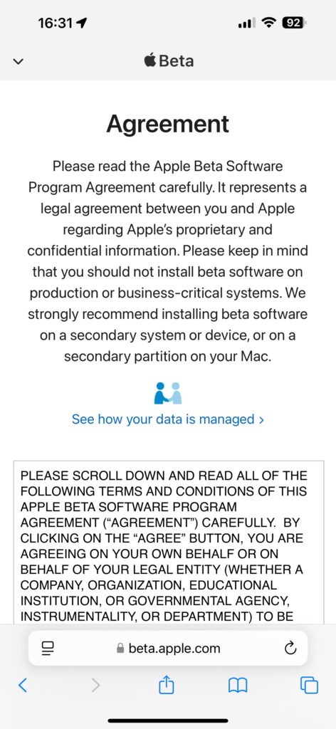 iOS 18 Public Beta
