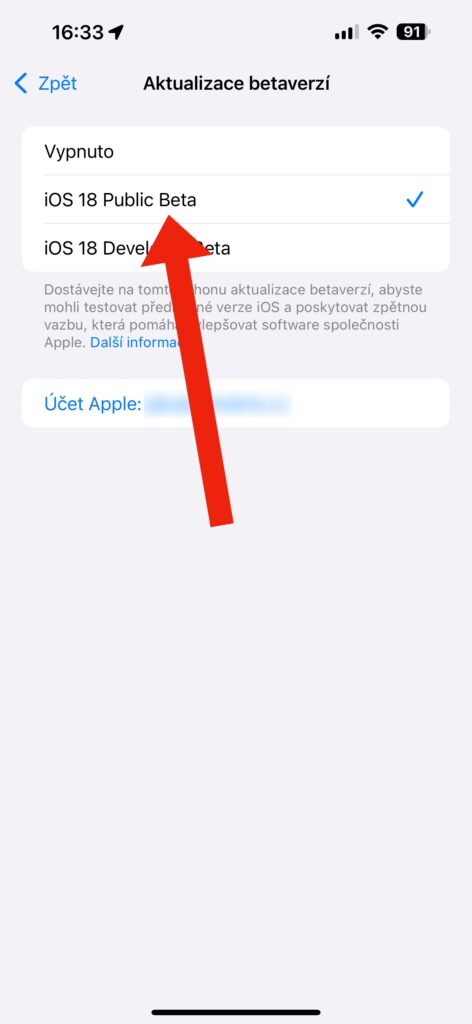 iOS 18 Public Beta