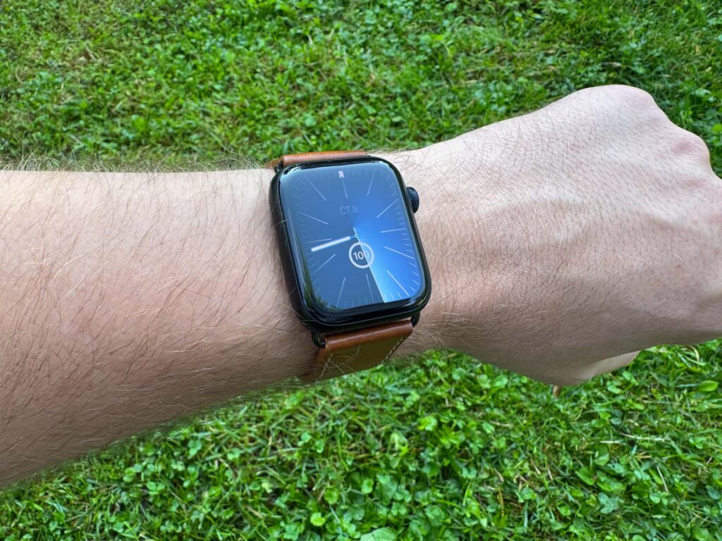 Brašnářství Tlustý řemínek pro Apple Watch
