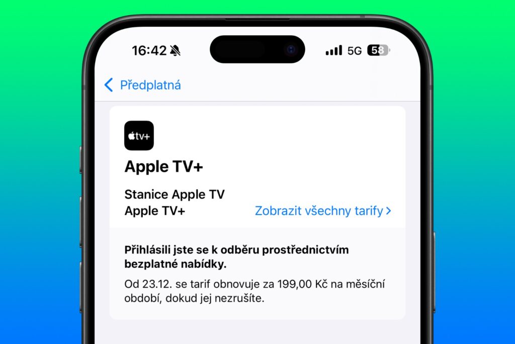 Apple TV+ na 3 měsíce zdarma