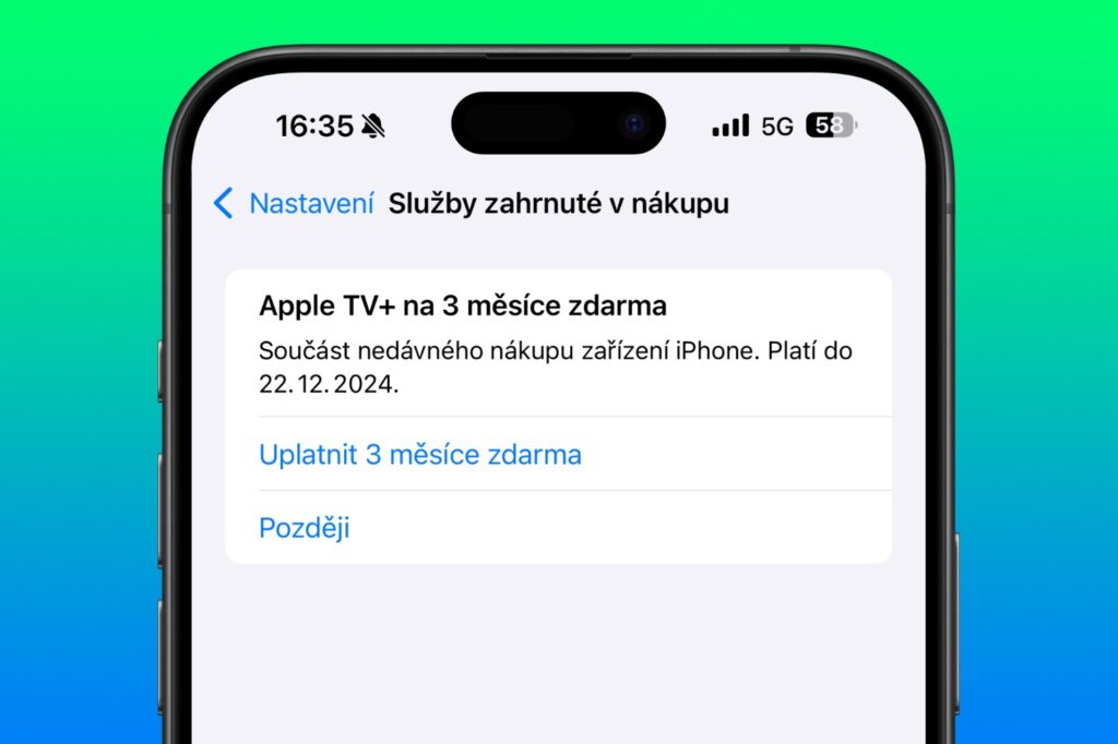 Apple TV+ na 3 měsíce zdarma