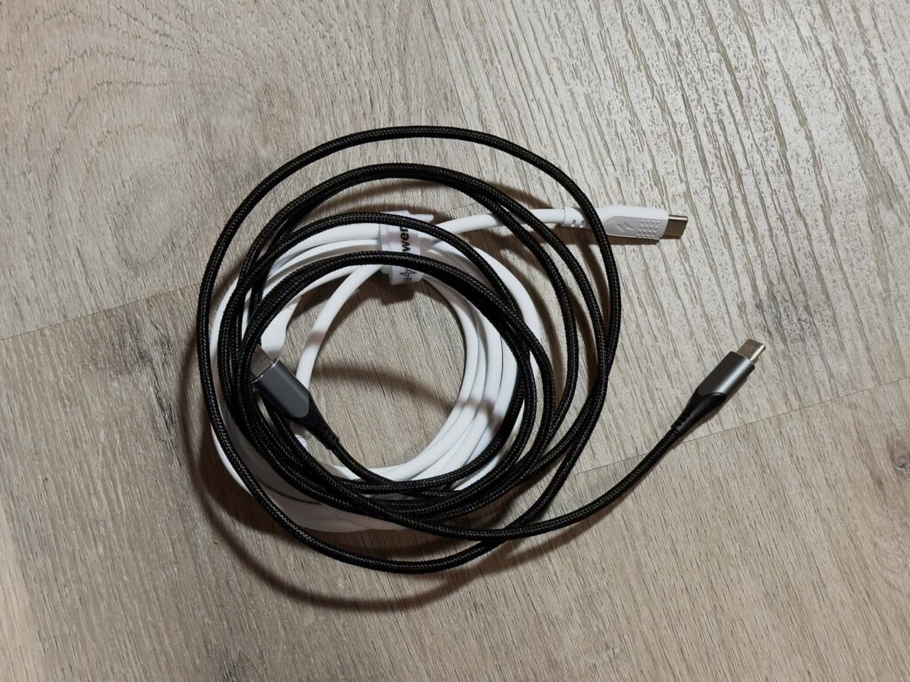 Test UCB-C kabel AlzaPower Vention