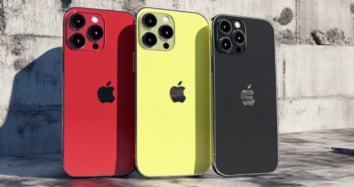 Koncept nových iPhonů 17